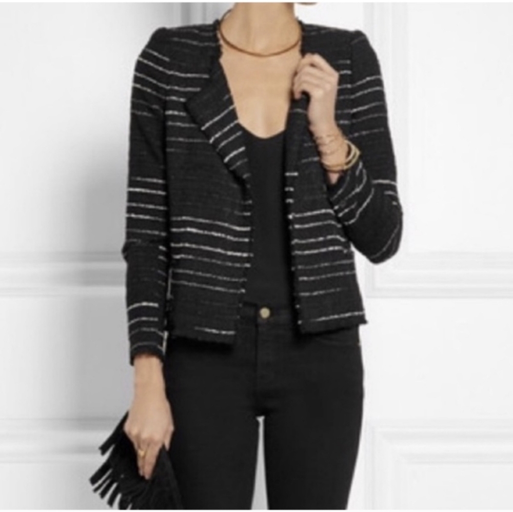 Isabel Marant Etoile stripe jacket cotton blend size 36